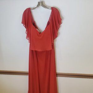 Off Shoulder Ruffle Bodice